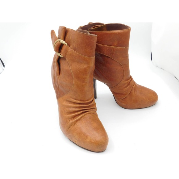 Steve Madden Women Leather Myranda Boots Size 7 - Picture 6 of 8